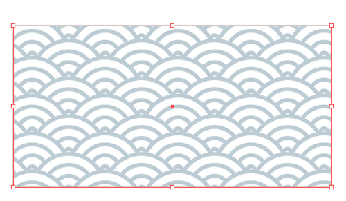 青海波紋パターン