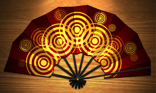 Create an Illustrated, Japanese Style Hand Fan in Photoshop