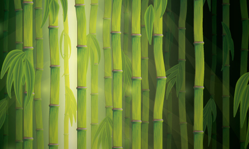 Create a Vector Bamboo Forest with Blends, Brushes and Profiles